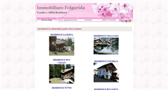 Desktop Screenshot of immobiliarefolgarida.com
