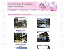 Tablet Screenshot of immobiliarefolgarida.com